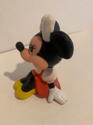 Vntg 4.5” Minnie rubber squeak toy
