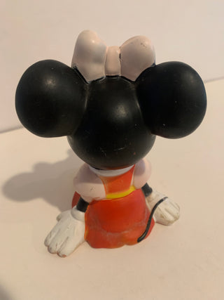 Vntg 4.5” Minnie rubber squeak toy