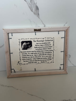 Vintage Lynn Kessinger “Anyone Looking for a Husband…Has Never Had One” Framed Artwork