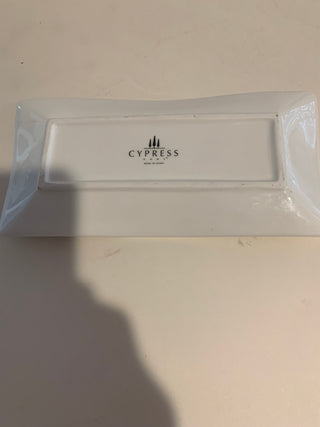 Cypress ceramic 8.5x4.5” dish
