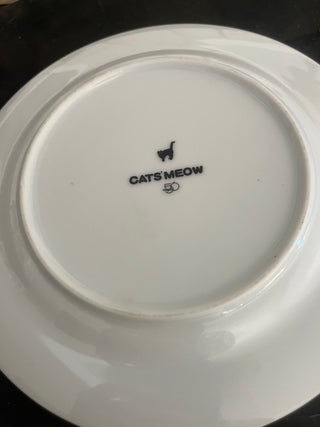 Cats Meow plate