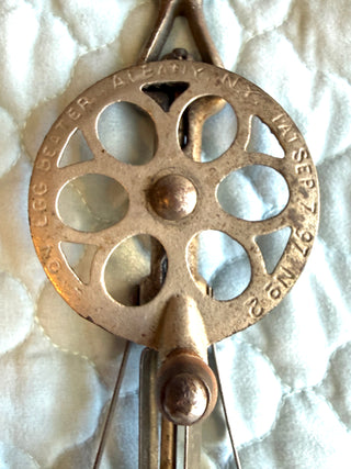 Rare Antique 1897 Lyon Egg Beater/Cream Whip