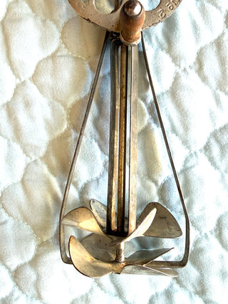 Rare Antique 1897 Lyon Egg Beater/Cream Whip