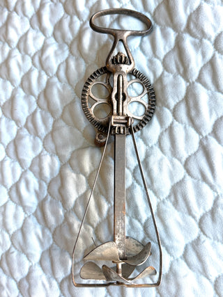 Rare Antique 1897 Lyon Egg Beater/Cream Whip