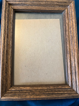 Vintage Rustic Brown Wooden Frame