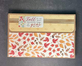 Fall Envelope Mini Album