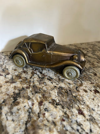 Vintage MG Car Bank