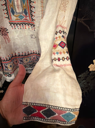 Johnny Was Simmie Blouse Embroidered XL