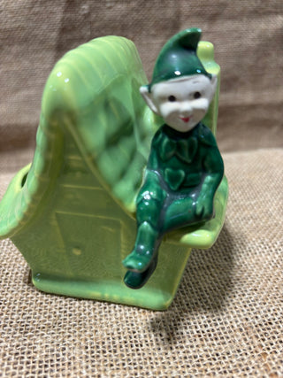 Vintage Pixie Elf Planter