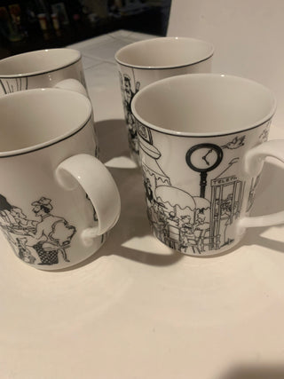 EPOCH “Le Restaurant “ mug set/4