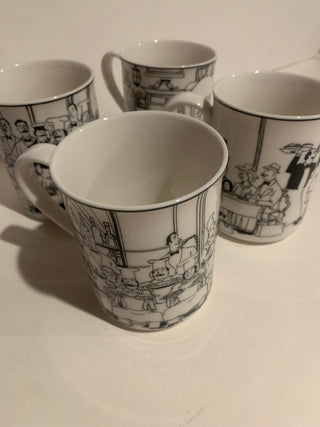 EPOCH “Le Restaurant “ mug set/4