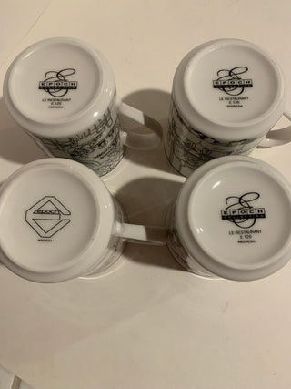 EPOCH “Le Restaurant “ mug set/4