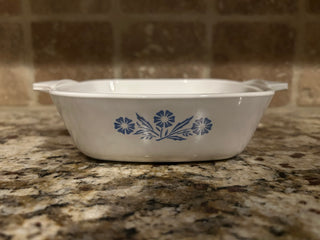 Corning Ware Petite Dish, Blue Cornflower