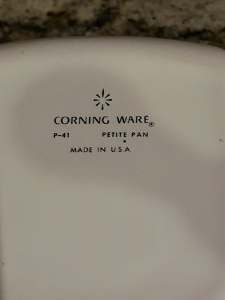 Corning Ware Petite Dish, Blue Cornflower