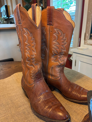 Leather Cowboy Boots