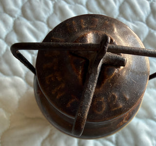 Antique "As You Like It" Stoneware Horseradish Jar