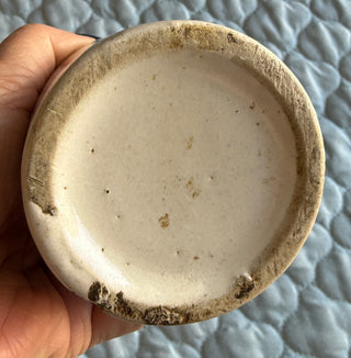 Antique "As You Like It" Stoneware Horseradish Jar