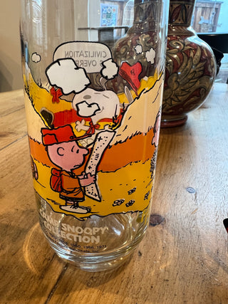 Camp Snoopy Glasses Vintage (Set of 2)