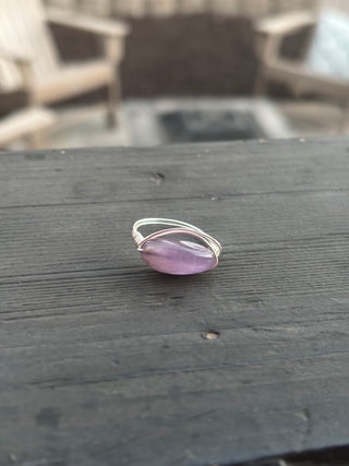 Size 7 amethyst ring
