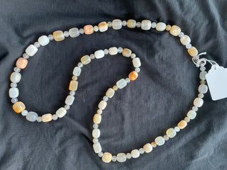 Jay King Agate Necklace - 41" long