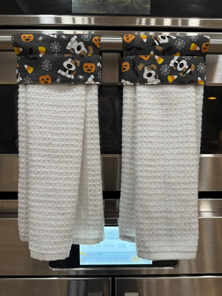Hanging Kitchen Towel - Halloween Hound