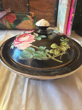Vintage Victorian three piece soap dish