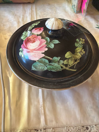 Vintage Victorian three piece soap dish