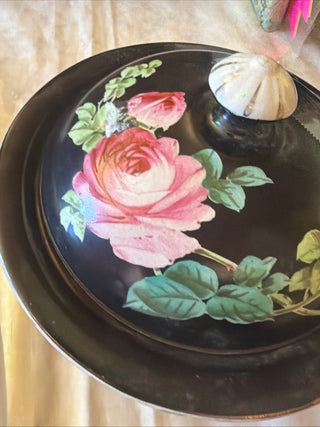 Vintage Victorian three piece soap dish