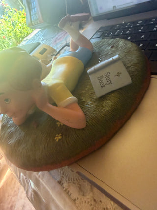 Disney Pooh & Christopher Robbin "Being with You" Figurine 3.5H X 8"W