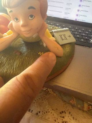 Disney Pooh & Christopher Robbin "Being with You" Figurine 3.5H X 8"W