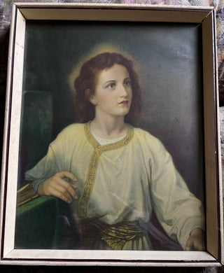 Portrait of young Jesus teaching. RCD