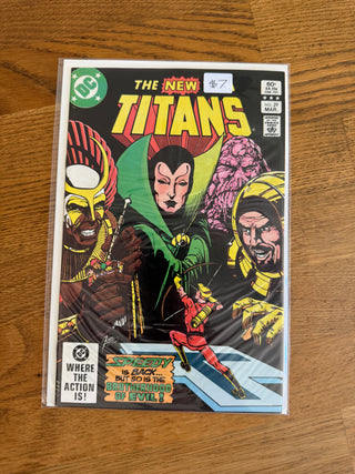 Comic Book: The New Teen Titans Issue 29