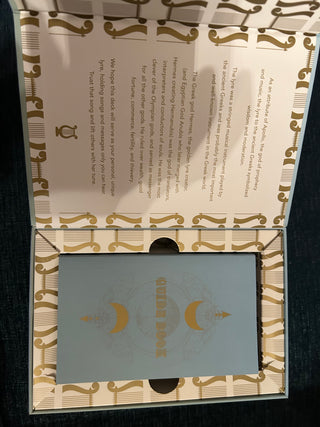 Gold Lyre Tarot Deck