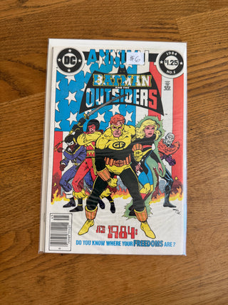 Comic Book: Batman and the Outsiders Issue 1