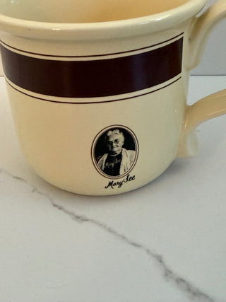 Vintage See’s Candies Mary See Coffee Mug