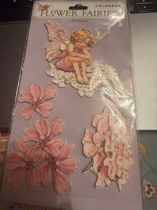 3-D Flower Fairies Stickers