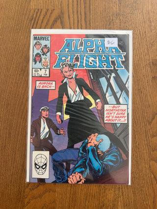 Comic Book: Alpha Flight Issue 7