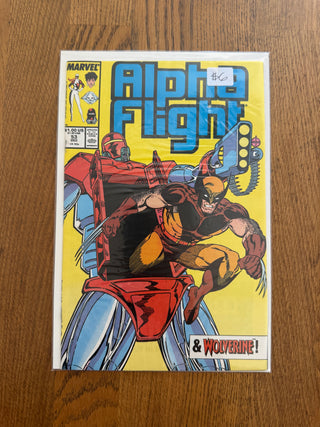 Comic Book: Alpha Flight Issue 53
