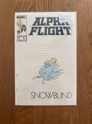 Comic Book: Alpha Flight Issue 6
