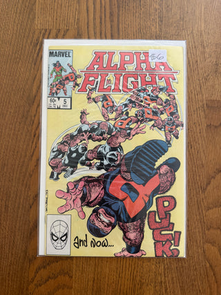 Comic Book: Alpha Flight Issue 5