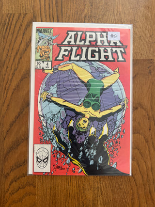 Comic Book: Alpha Flight Issue 4
