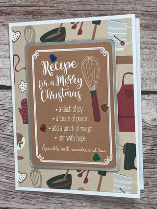 Christmas Baking Pop Up Card