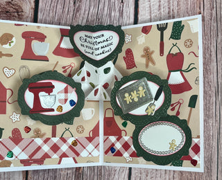 Christmas Baking Pop Up Card