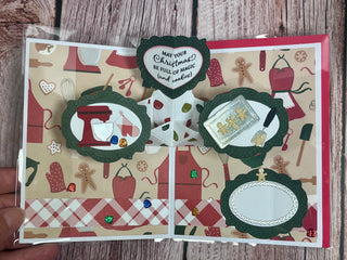 Christmas Baking Pop Up Card