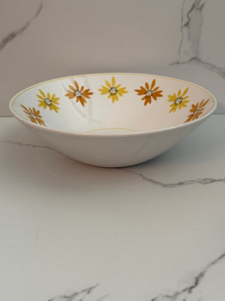 Vintage Mikasa Cera-Stone “Robin” Serving Bowl