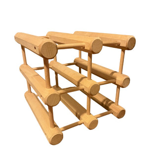 Wooden Modular Wine Rack