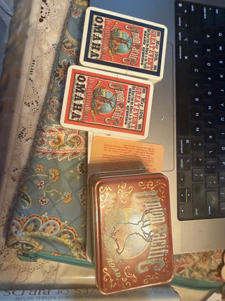 Union Pacific Railroad Company 2 Decks of New Sealed Playing Cards In Tin