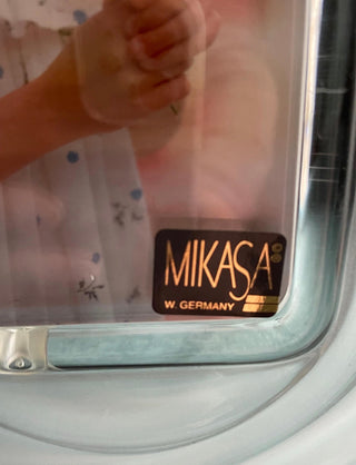 NEW Vintage Mikasa Crystal Love Knot Photo Frame - 4x6, Made in Germany