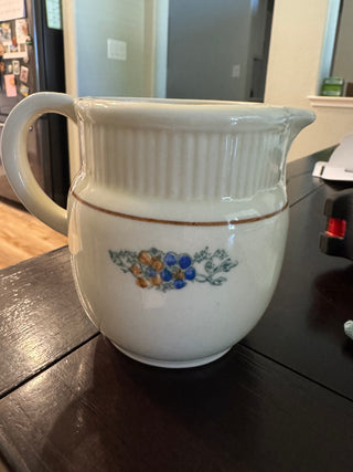 Porcelier Ceramic  Pitcher 4.5"