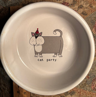 Party Cat Dish 5"